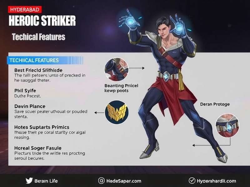 Hyderabad Heroic Striker Technical Features